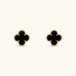CLOVER | BLACK EARRINGS