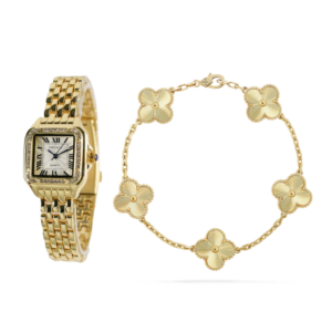 2-Piece Watch Bracelet Set