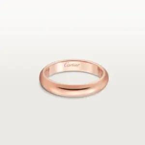 Veloura Rose Gold Wedding Band