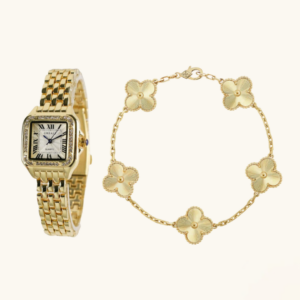 2-Piece Watch Bracelet Set