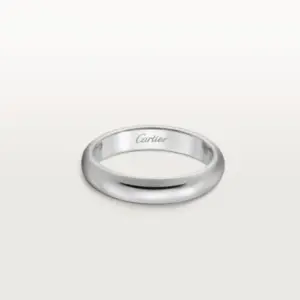 Veloura White Gold Wedding Band