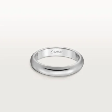 Veloura White Gold Wedding Band