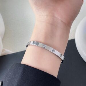 ETERNITY LINK BRACELET WITH ZIRCONS