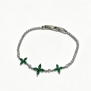 Veloura Iridescent Clover Bracelet