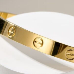 Veloura Screw Motif Slim Bangle