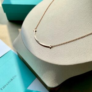 Veloura Smile Curve Necklace