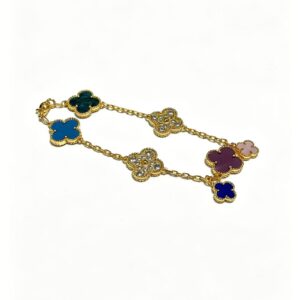 Colorful Clover Bracelet