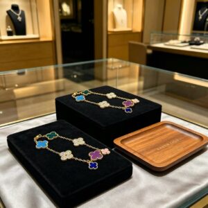Colorful Clover Bracelet