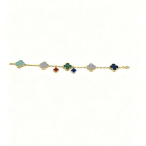 Colorful Clover Bracelet