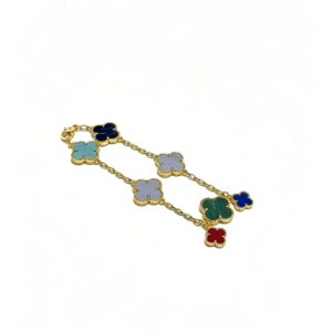 Colorful Clover Bracelet