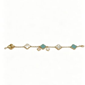 Colorful Clover Bracelet